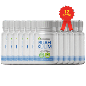 12 Botol Kapsul Buah Kulim